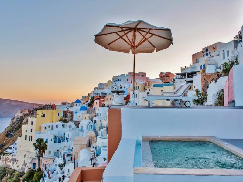 Chroma Suites Oía Buitenkant foto